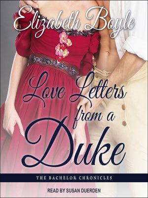 cover image of Love Letters From a Duke